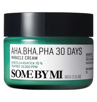 Восстанавливающий крем для проблемной кожи Some By Mi AHA/BHA/PHA 30 Days Miracle, 60 г