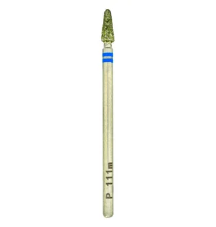Diamond Nail Drill Bit Nisima, Cone P_111mK, 3 mm, blue