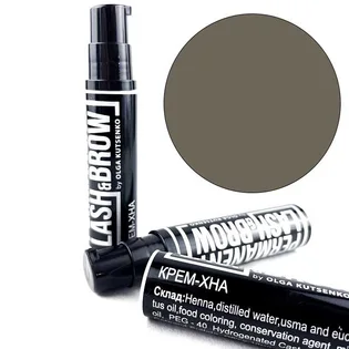 Cream Brow Henna Permanent Lash&Brow, black, 10 ml