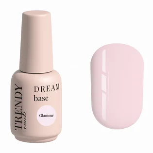 База для гель-лаку Trendy Nails Dream Base, Glamour, HEMA/TPO free, 15 мл