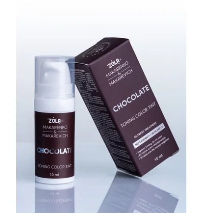 Tonująca farba do brwi ZOLA x Makarenko x Makarevich, Chocolate, 10 ml