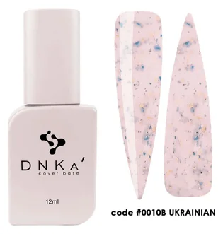 Camouflage Rubber Base with Foil Flakes DNKa' French #0010B Ukrainian, 12 ml