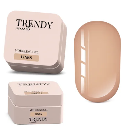 Моделюючий гель Trendy Nails Modeling Gel, Linen, HEMA/TPO free, 30 мл