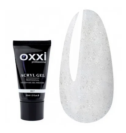 Акрил-гель для нарощування нігтів Oxxi Professional #007, 30 мл