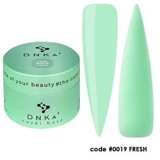 Камуфлююча база для нігтів DNKa' Cover Rubber Base French #0019 Fresh, 30 мл