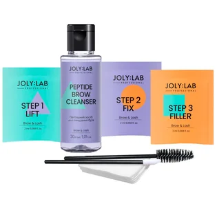 Набір для домашнього ламінування брів JolyLab Home Lami Kit