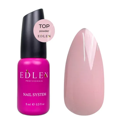 Топ для нігтів Edlen Powder, 9 мл