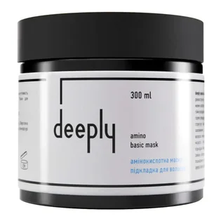 Амінокислотна маска-підкладка для волосся Deeply Amino Basic Mask, 300 мл