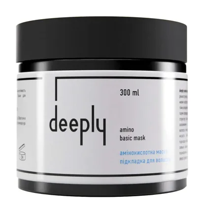 Амінокислотна маска-підкладка для волосся Deeply Amino Basic Mask, 300 мл