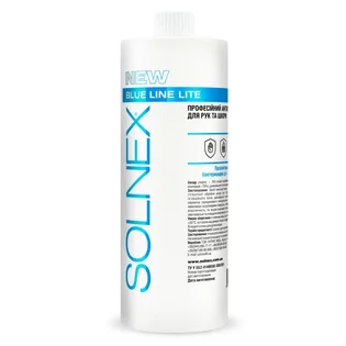 Антисептик для рук та шкіри Solnex, Blue Line Lite, 1000 мл