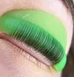 Eyelash Lamination Curlers Lami Yami Green Dragon, 8 pairs
