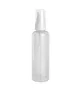 Plastic Bottle, clear, with white dispenser, 100 ml