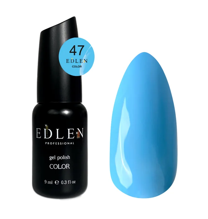 Гель-лак для нігтів Edlen Color #047, 9 мл