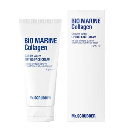 Lifting Face Cream Mr.Scrubber Bio Marine Collagen with Collagen and Cellular Water, 50 g