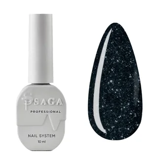 Світловідбиваючий гель-лак SAGA Professional Fiery Gel #02, 10 мл
