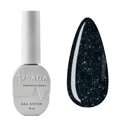 Світловідбиваючий гель-лак SAGA Professional Fiery Gel #02, 10 мл