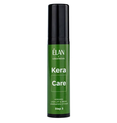 Средство для ламинирования бровей и ресниц ELAN x Logvinova Kera Care Step 3, 10 мл