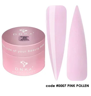 Гель для нарощування нігтів DNKa' Builder Gel #0007 Pink Pollen, 30 мл
