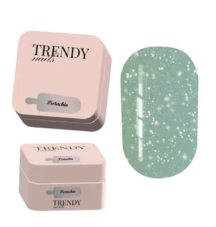 Żel-suflet do modelowania Trendy Nails, Pistachio, HEMA/TPO free, 15 ml