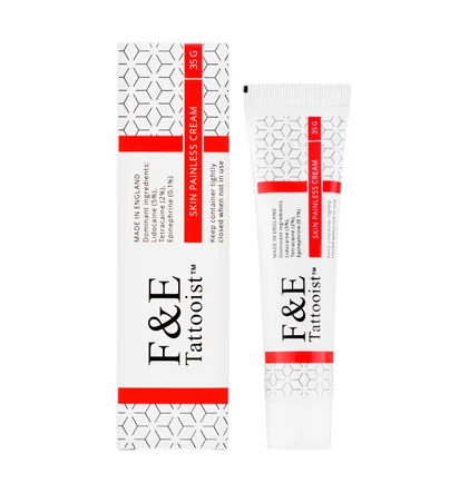 Крем-анестетик F&E Tattooist Red, 7%, 35 мл
