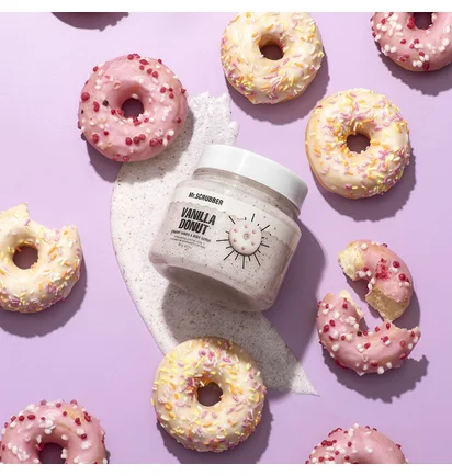 Крем-скраб для рук та тіла Mr.Scrubber, Vanilla Donut, 250 г