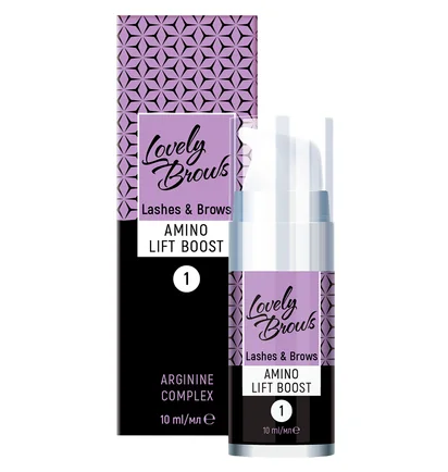 Засіб для ламінування брів та вій Lovely Brows Amino Lift Boost #1, 10 мл