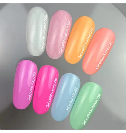 Gel Polish Nails Of The Day, Peony, 10 ml