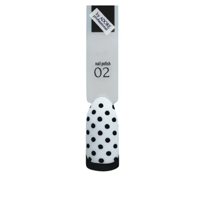 Лак для стемпінгу Adore Professional Stamp It №02 Charcoal, чорний, 8 мл