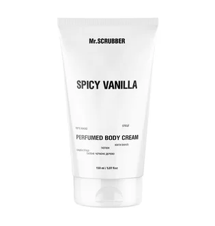 Perfumed Body Cream Mr.Scrubber, Spicy Vanilla, 150 ml