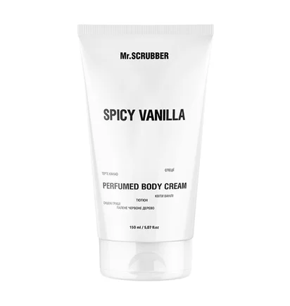 Парфумерний крем для тіла Mr.Scrubber, Spicy Vanilla, 150 мл