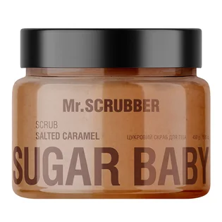 Цукровий скраб для тіла Mr.Scrubber Sugar Baby, Salted Caramel, 450 г