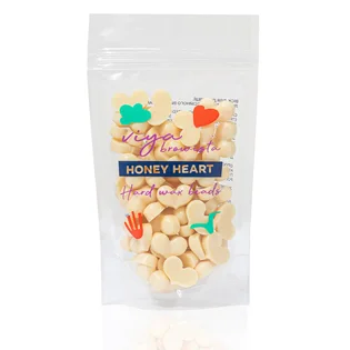 Воск в гранулах для депиляции Viya Browista, Honey Heart, 100 г