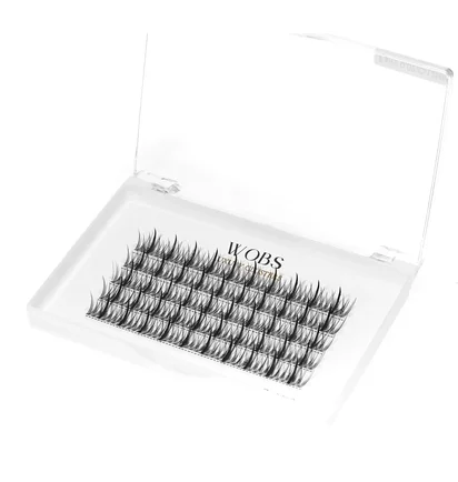 Накладные пучковые ресницы WoBs Fairy Lashes 20D, толщина 0.07, длина 12 мм, 200 шт