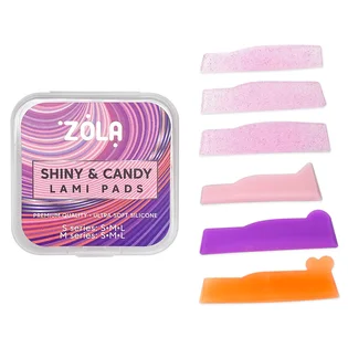Валики для ламінування ZOLA Shiny & Candy Lami Pads, 6 пар