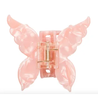 Hair Claw Butterfly, pink