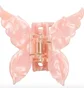 Hair Claw Butterfly, pink