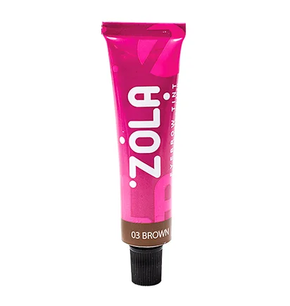 Фарба для брів ZOLA, Brown #03, 15 мл
