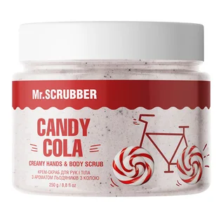 Крем-скраб для рук та тіла Mr.Scrubber, Candy Cola, 250 г