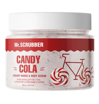 Крем-скраб для рук та тіла Mr.Scrubber, Candy Cola, 250 г