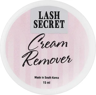 Cream Eyelash Remover Lash Secret, 15 ml