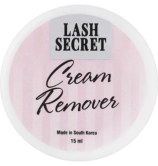 Cream Eyelash Remover Lash Secret, 15 ml