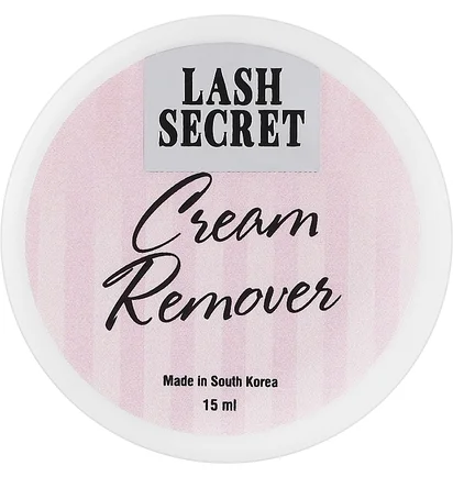 Cream Eyelash Remover Lash Secret, 15 ml