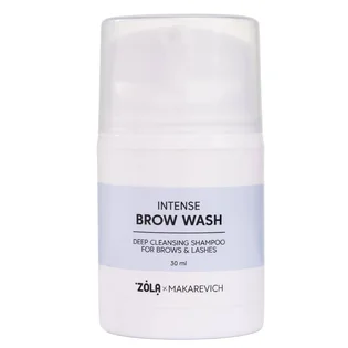 Шампунь для глибокого очищення брів та вій ZOLA Intense Brow Wash, 30 мл