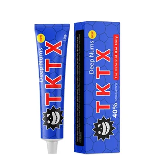 Anesthetic Cream TKTX 40%, blue, 10 g