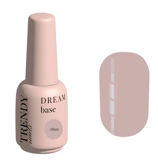 Камуфлююча база Trendy Nails Dream Base, Allure, HEMA/TPO free, 15 мл