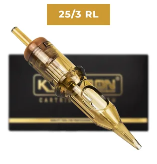 Картридж для татуажу Kwadron 25/3RLLT, 1 шт
