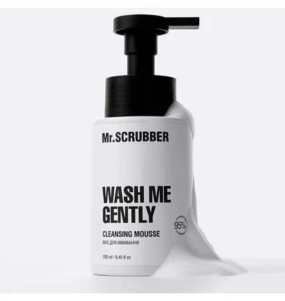 Мус для вмивання Mr.Scrubber Wash Me Gently, 250 мл