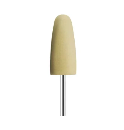 Silicone Drill Bit, Long Ball, yellow