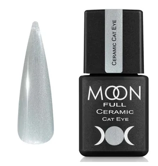 Гель-лак Moon Full Ceramic Cat Eye Gel #SC 532, Крижаний кристал з шиммером, 8 мл