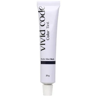 Фарба для брів та вій Vivid Code Color Tint, Mystic Blue Black, 20 г